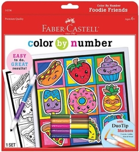 Foodie Friends Color By Number