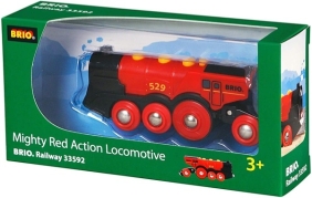 Mighty Red Action Locomotive By Brio
