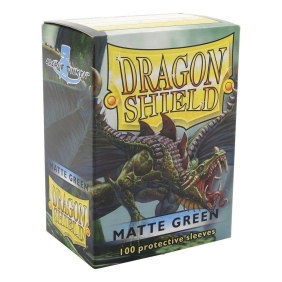 Dragon Sheild Green Matte 100