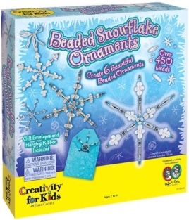 Beaded Snowflake Ornaments Kit