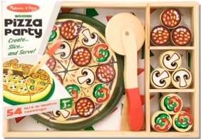 WOODEN PIZZA PARTY PLAY SET