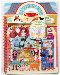 Pet Place Puffy Sticker Activity Book