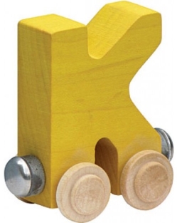 Wooden Alphabet Train-Letter k