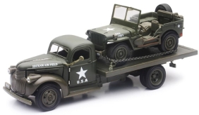 1/32 '41 Chevy Truck & Willys