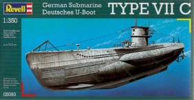1/350 Germany U-Boat Type Viic