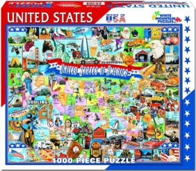 United States Collage 1000-Pie
