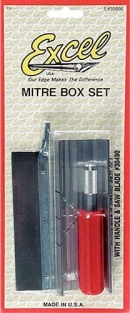 METAL MITRE BOX & RAZOR SAW SE