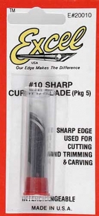 #10 CURVED EDGE BLADES (5-PACK