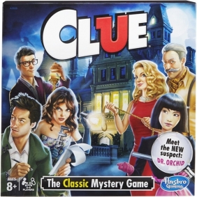 CLUE BOARD GAME #A5826 BY HASB