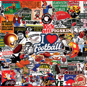I LOVE FOOTBALL 1000PC