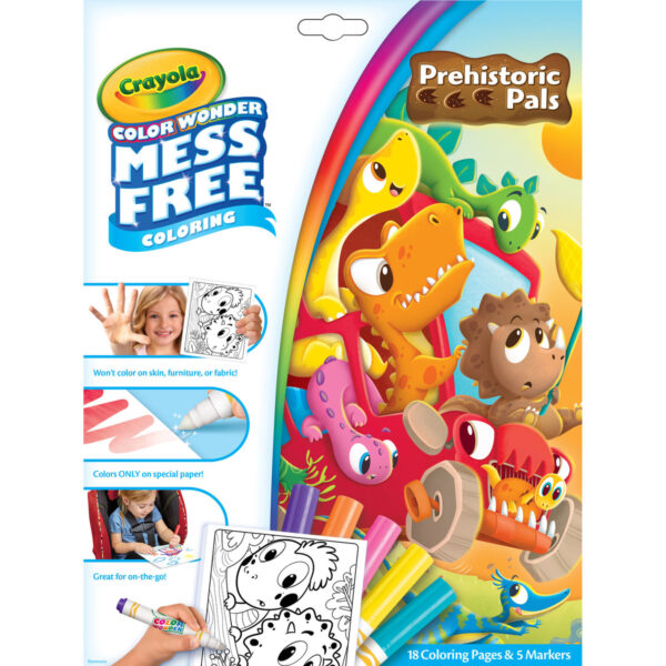 COLOR WONDER MESS FREE PREHISTORIC PALS