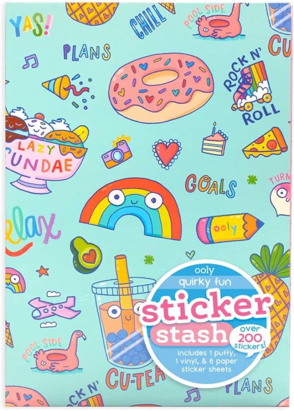STICKER STASH-QUIRKY FUN