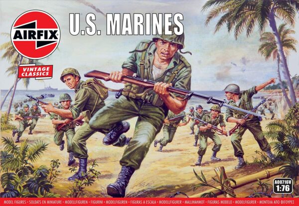 1/72 WWII US MARINES FIGURE SE