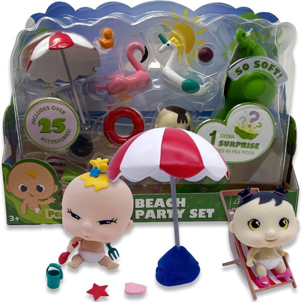 PEA POD BABIES BEACH PARTY SET