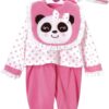 (SALE)PANDARIFFIC TODDLER TIME 20" OUTFIT