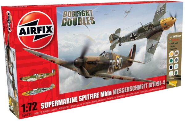1/72 SPITFIRE MK IA & MESSERSCHMITT BF10