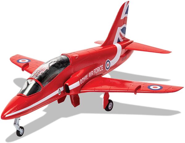 1/72 RAF RED ARROWS HAWK W/PAINT & GLUE