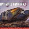 1/76 WWI MALE TANK MK.1