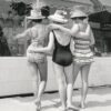 BATHING BEAUTIES WINDOW SHOPPING FRIENDS