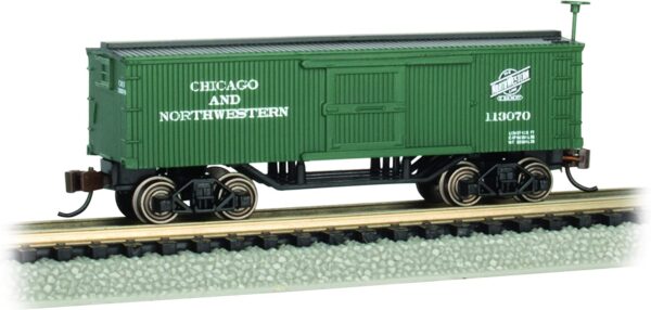 (SALE)N OLD-TIME BOXCAR CHICAGO & NORTHWESTERN