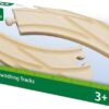 CURVED SWITCHING TRACKS-WOODEN