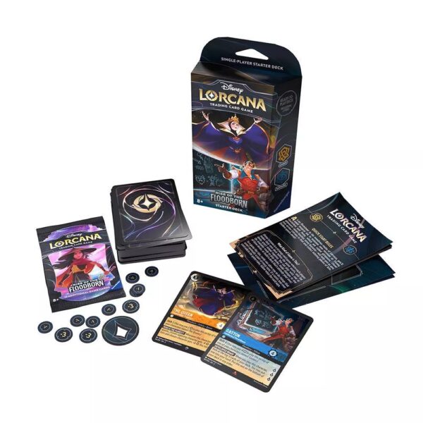 DISNEY LORCANA STARTER DECK-RISE OF THE FLOODBORN