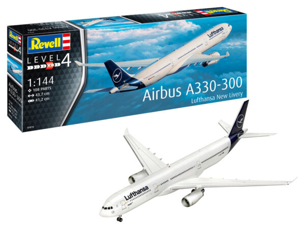 1/144 AIRBUS A330-300 LUFTHANSA AIRLINER