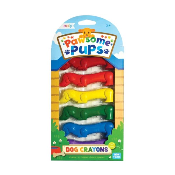 PAWSOME PUPS DOG CRAYONS
