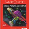 (SALE)BLACK PAPER SKETCH PAD #14563