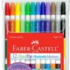 12 DUO TIP WASHABLE MARKERS #1