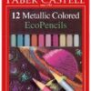(SALE)12 METALLIC COLORED ECO-PENCIL