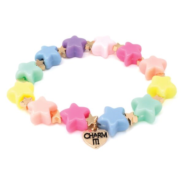 CHARM IT! GOLD PASTEL STAR STRETCH BRACE