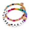 CHARM IT! GOLD PRINCESS BEADED BRACELET