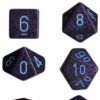 COBALT SPECKLED 7-DIE SET