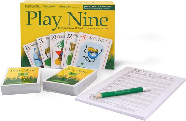 PLAY 9-GOLF THEMED CARD GAME