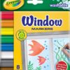 8CT WASHABLE WINDOW MARKERS