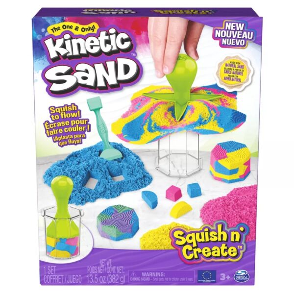 KINETIC SAND SQUISH N' CREATE