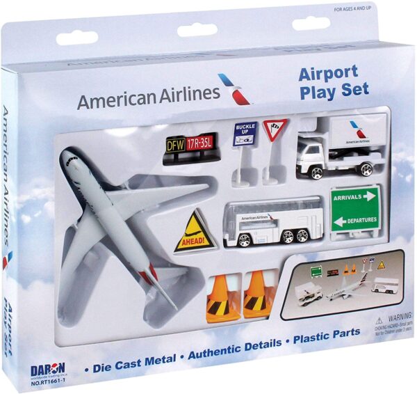 AMERICAN AIRLINES AIRPORT PLAY SET