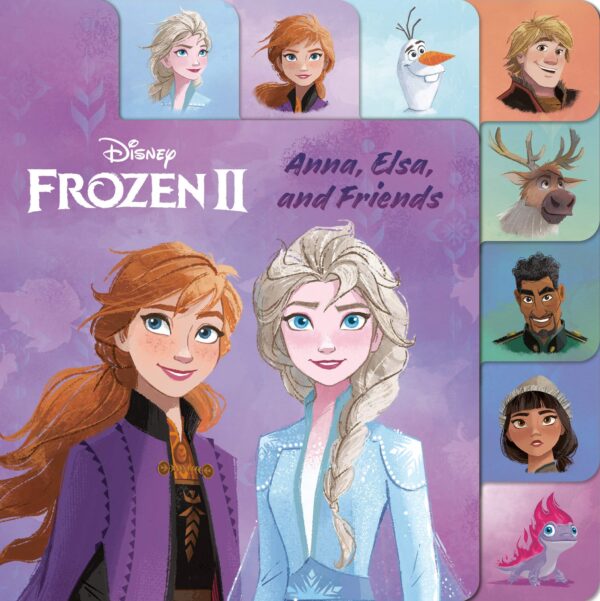 FROZEN II ANNA, ELSA, AND FRIENDS TABBED BOARD BOOK