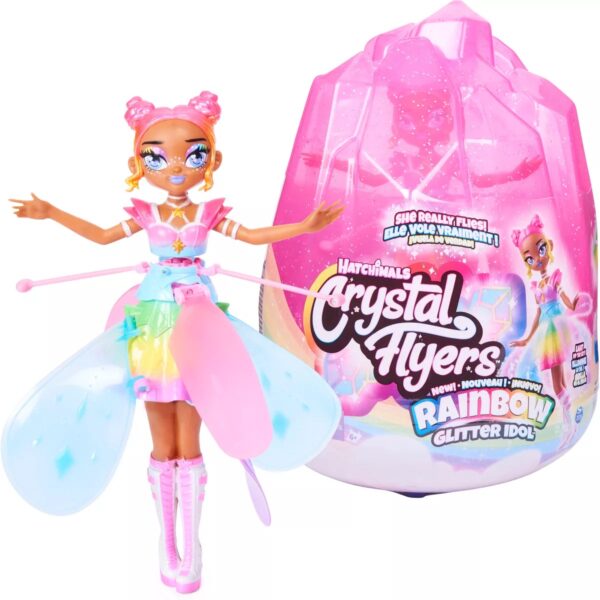 HATCHIMALS CRYSTAL FLYERS RAINBOW GLITTE