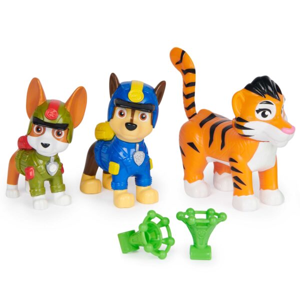 PAW PATROL JUNGLE PUPS CHASE, TRACKER & TIGER