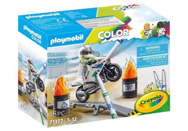 MOTORBIKE-PLAYMOBIL COLOR