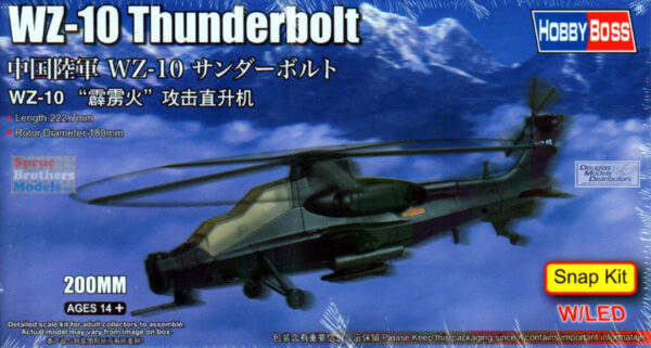 WZ10 THUNDERBOLT HELICOPTER W/LED LIGHT