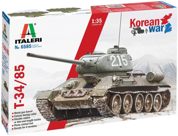 (SALE)1/35 T34/85 TANK KOREAN WAR