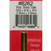 3/32X3/16 RECT. BRASS TUBE