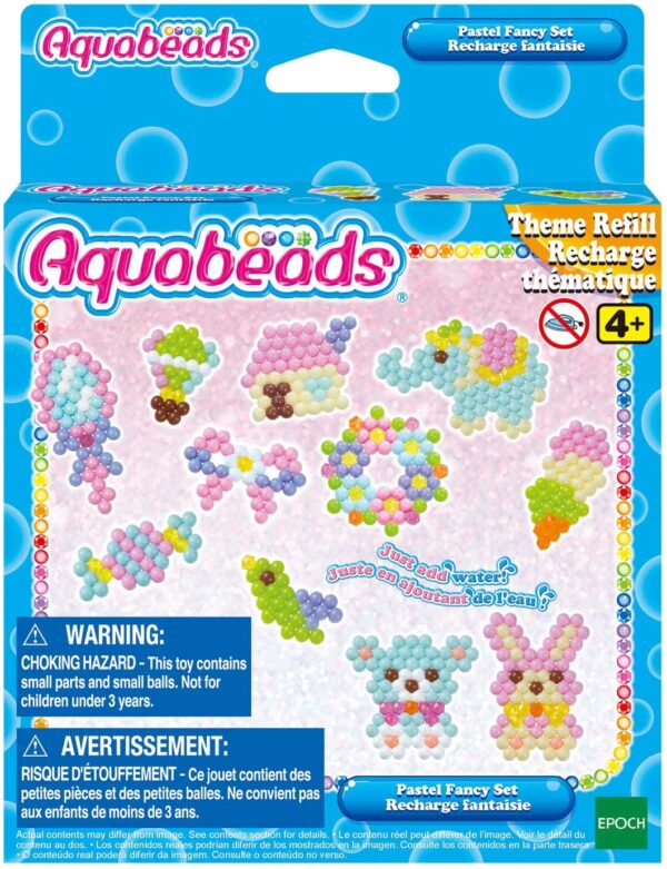 (SALE)AQUABEADS PASTEL FANCY SET-THEME REFILL