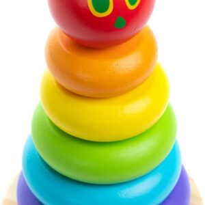VERY HUNGRY CATERPILLAR WOODEN STACKER