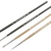 4-PIECE BRUSH SET-SABLE & CAME