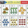 NUMBERS 1-10 LEARNING MAT