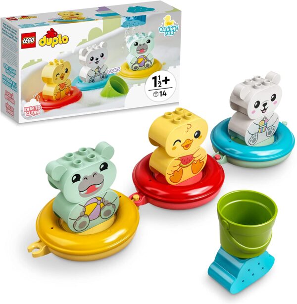 BATH TIME FUN:FLOATING ANIMAL TRAIN-DUPLO